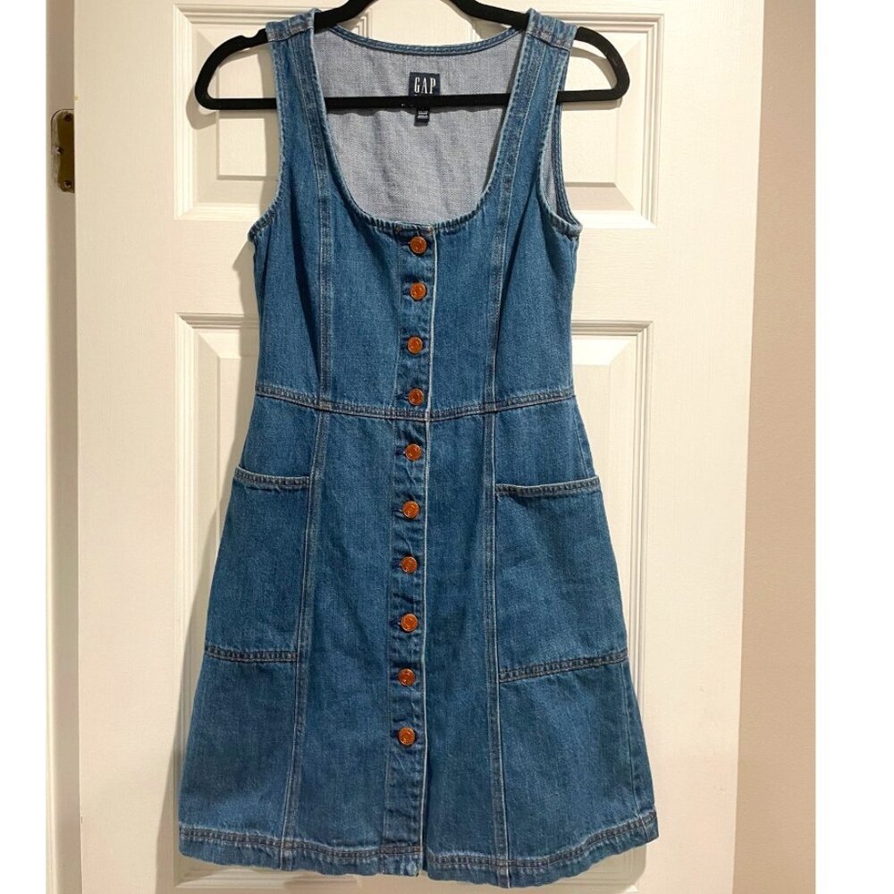 Gap Denim Button Up Jumper (4)
